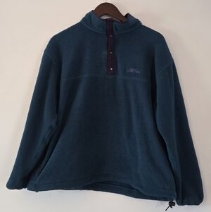 L.L. Bean Polar Fleece Mock Neck Jacket